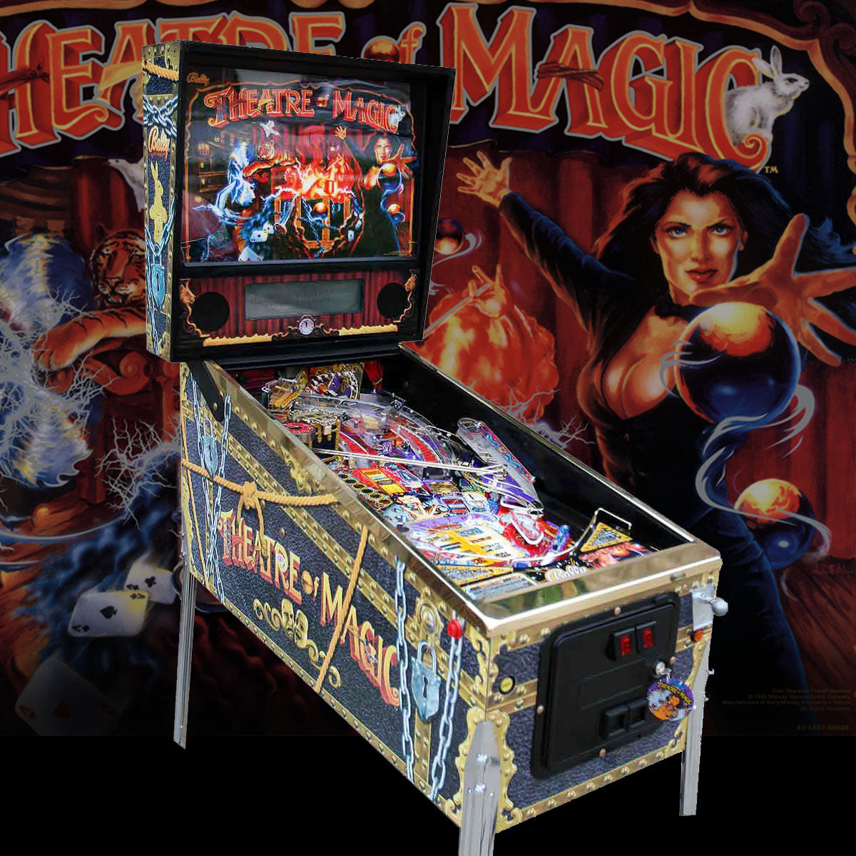 1995 Theatre of Magic Pinball by Bally Midway