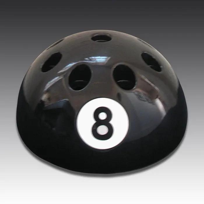 8-ball Cue Rack in black | The Games Room Company