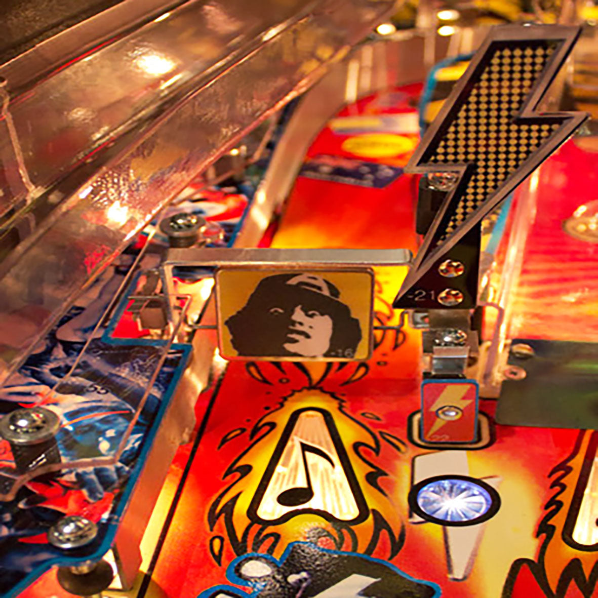 2017 AC/DC Pro Vault Edition Pinball Machine by Stern