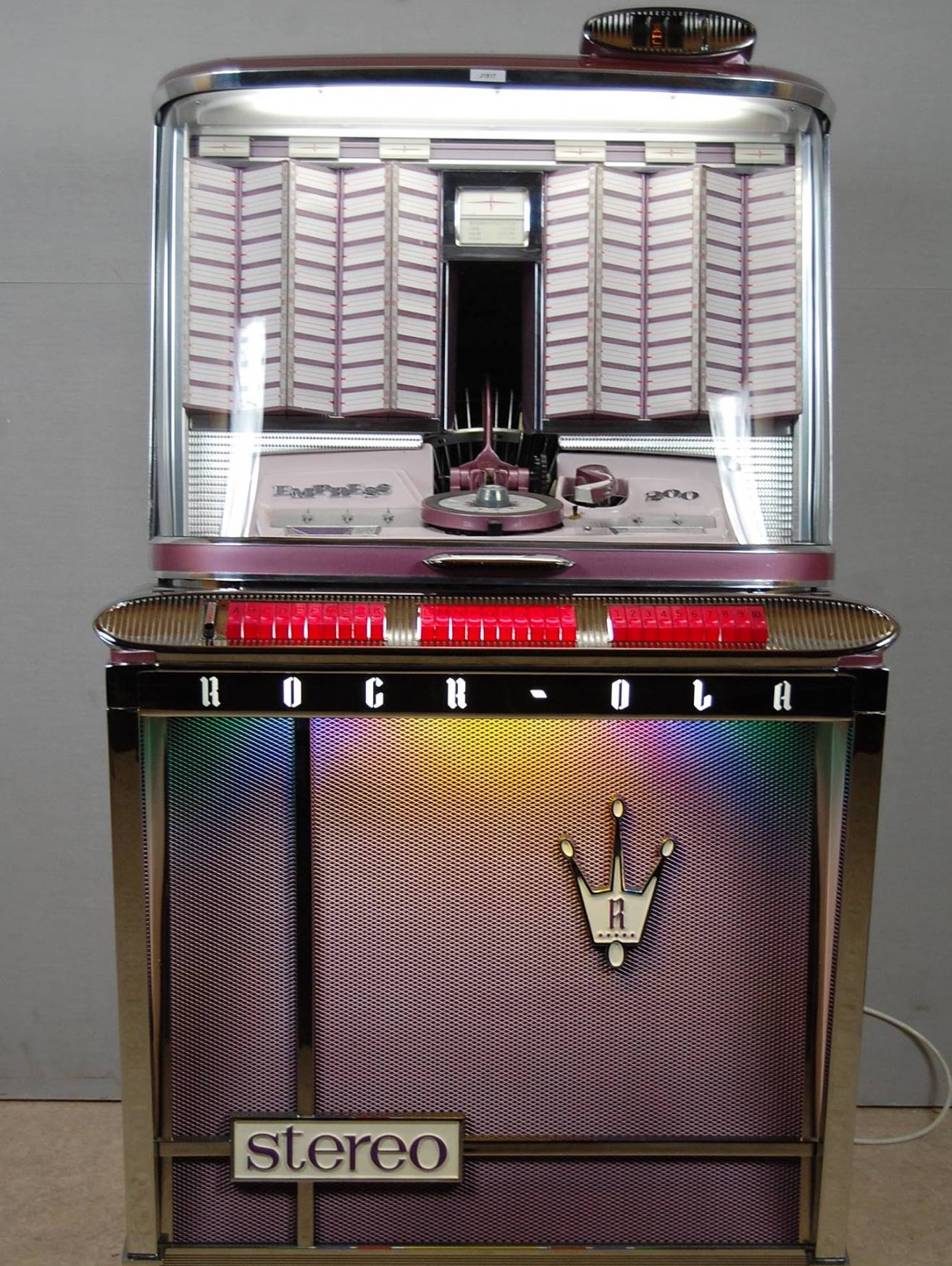 Original 1962 Rock-Ola Empress 1497 Jukebox