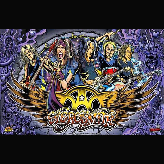 2017 Aerosmith Premium Pinball Machine by Stern