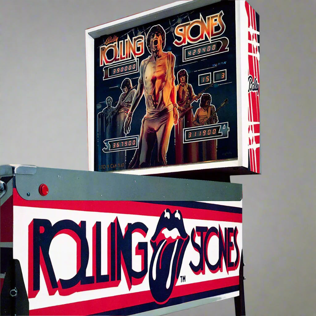 1980 Rolling Stones Pinball Machine by Bally