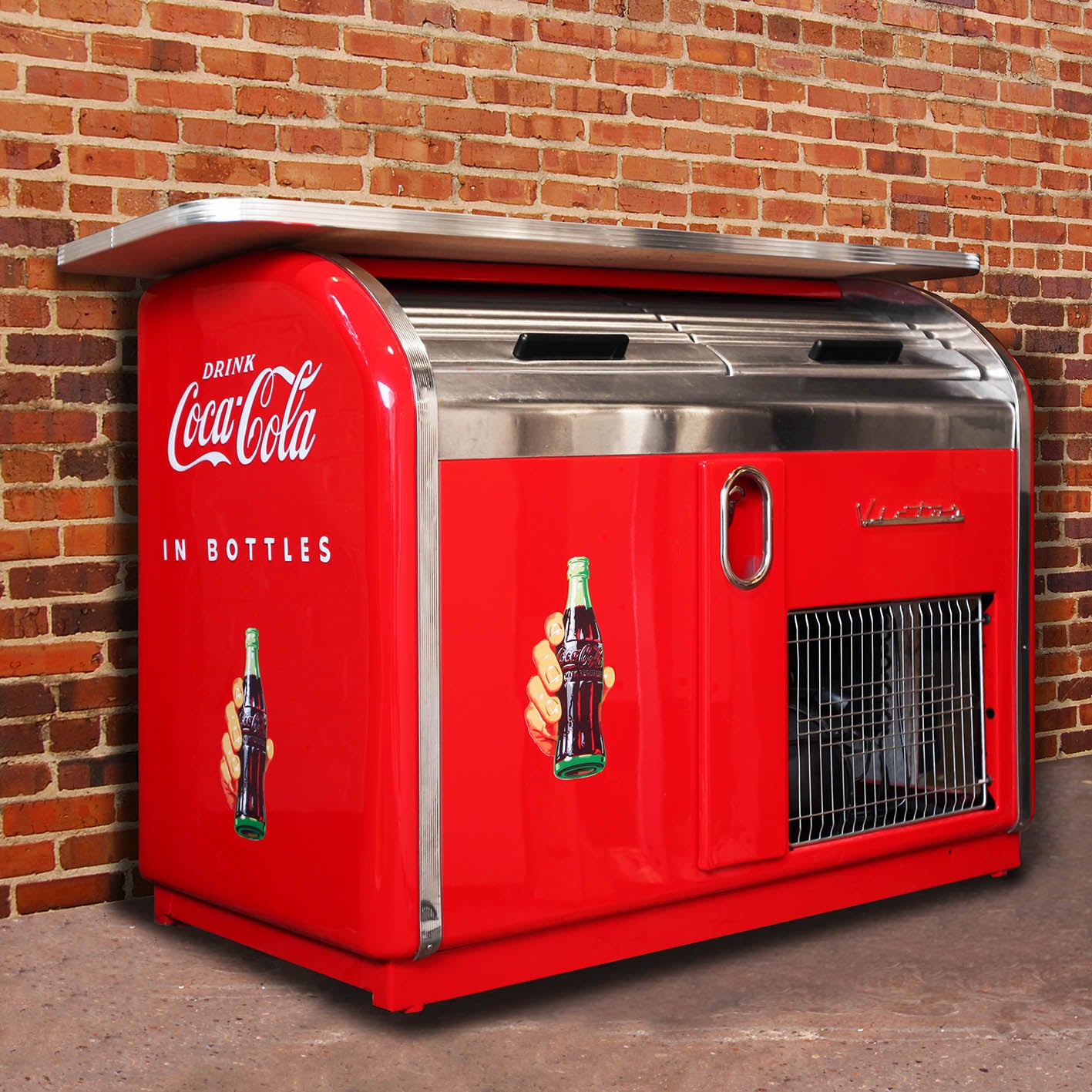 1950s Victor 2 Drawer Coca-Cola Bar 'Coming Soon'