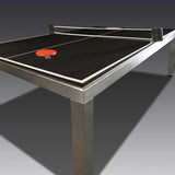 Aramith Fusion Pool Dining Table in Stainless Steel Ex-Display