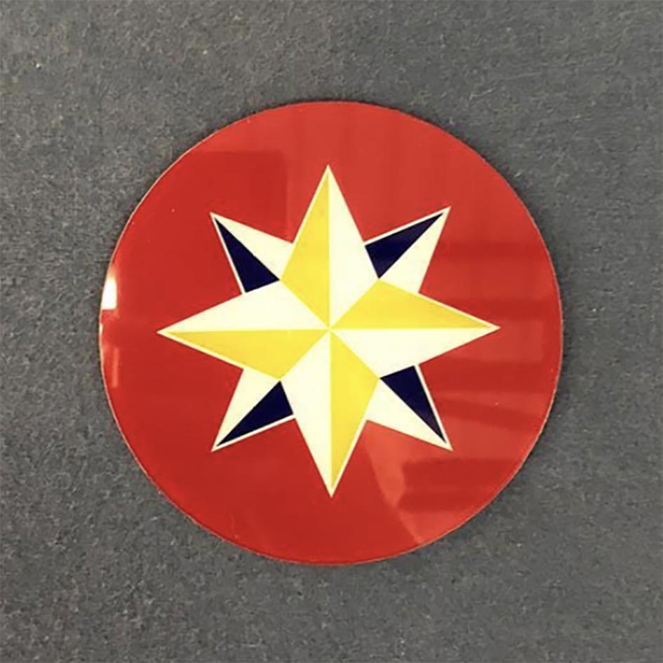 Rock-Ola Jukebox Bubbler Star Logo