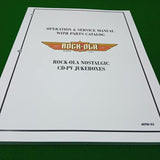 Rock-Ola Service Manual - Sybersonic 620 (Rock-Ola Nostalgic CD-PV)