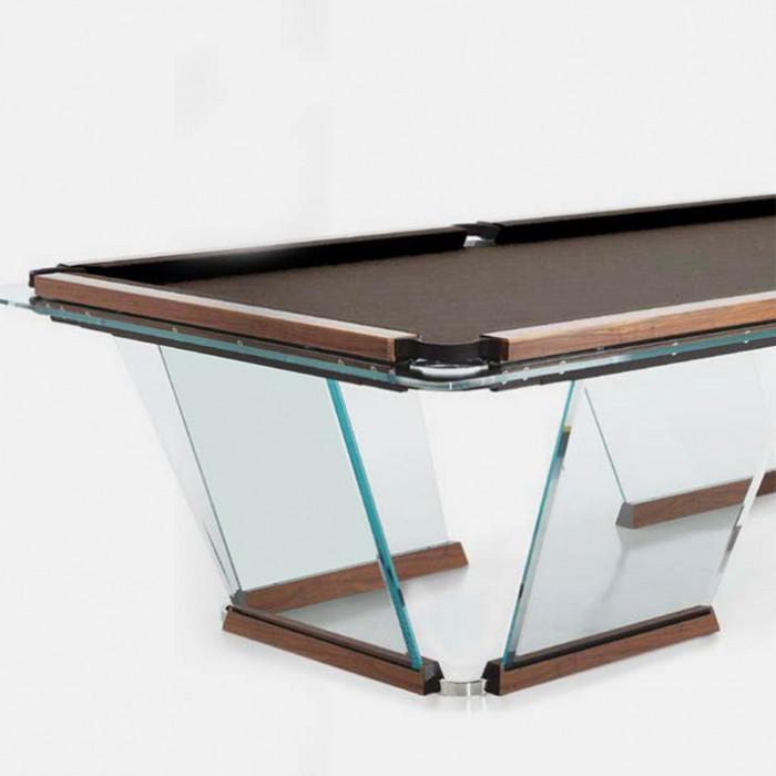 Teckell T1 Glass Pool Table 8ft, 9ft