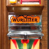 Original 1941 Wurlitzer 850 Peacock Vinyl Jukebox