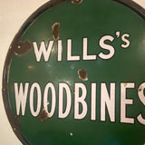 Woodbines Vintage Old Style Wall Sign