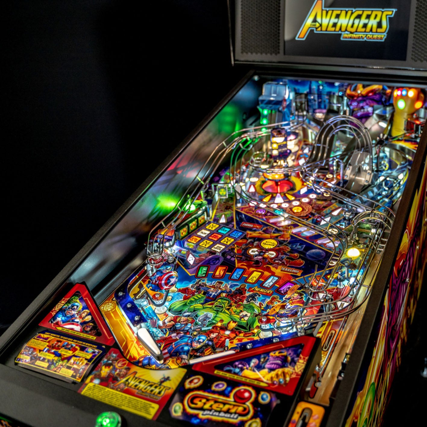 2020 Avengers Infinity Quest Premium Edition Pinball Machine by Stern