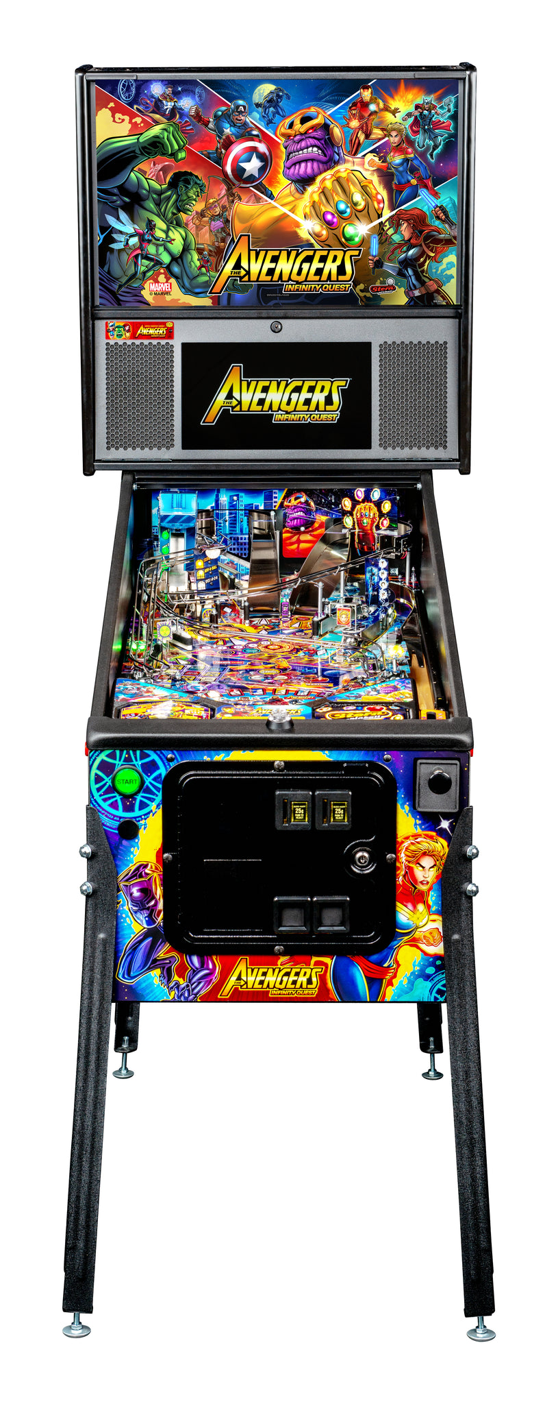 2020 Avengers Infinity Quest Pro Pinball Machine by Stern
