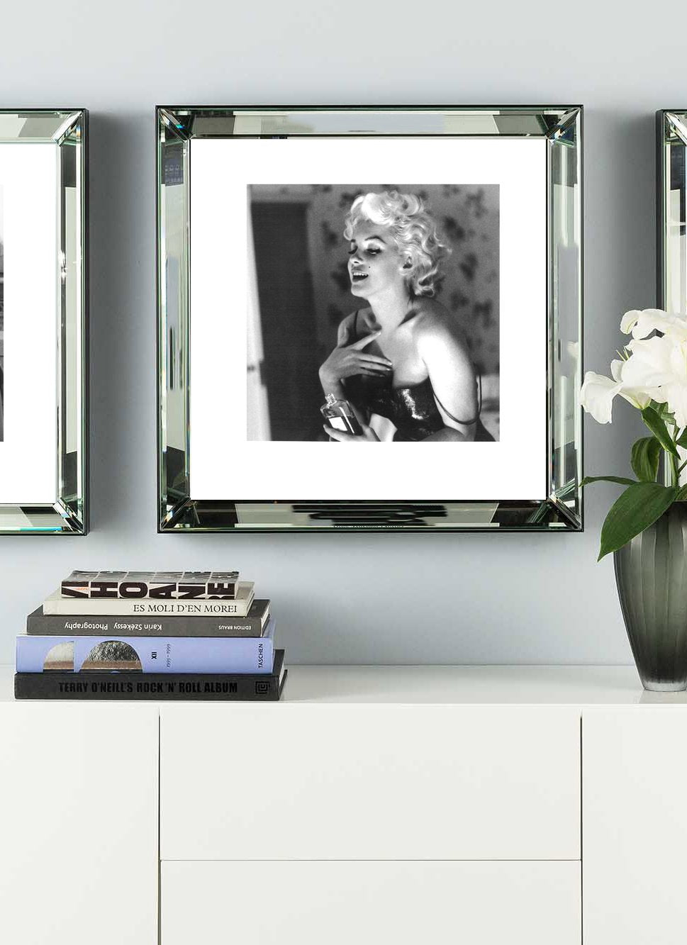 Marilyn Monroe Chanel No.5 Mirror Frame Picture