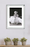 Marilyn Monroe Seated Mirror Frame Picture