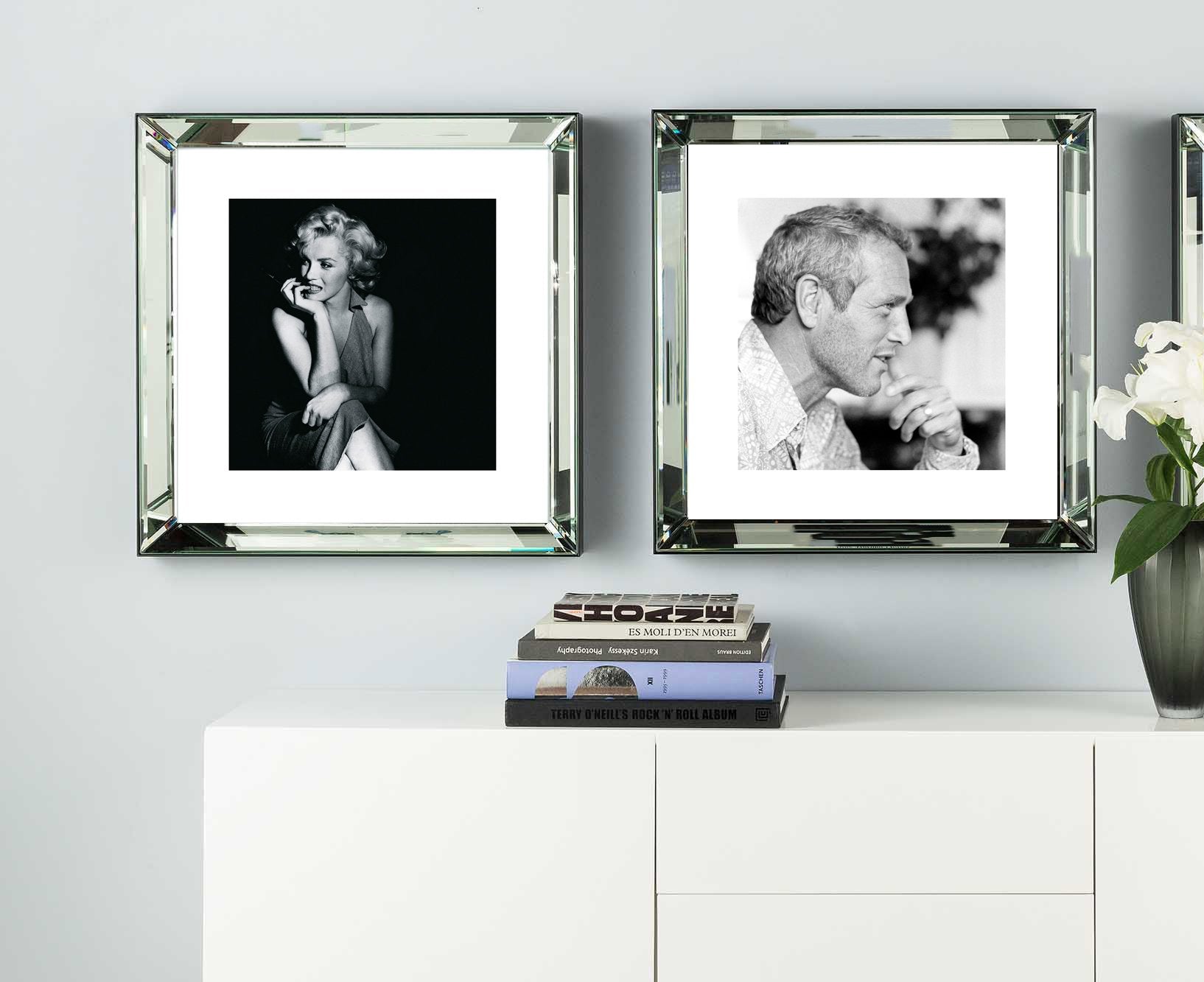 Marilyn Monroe Reading Mirror Frame Picture