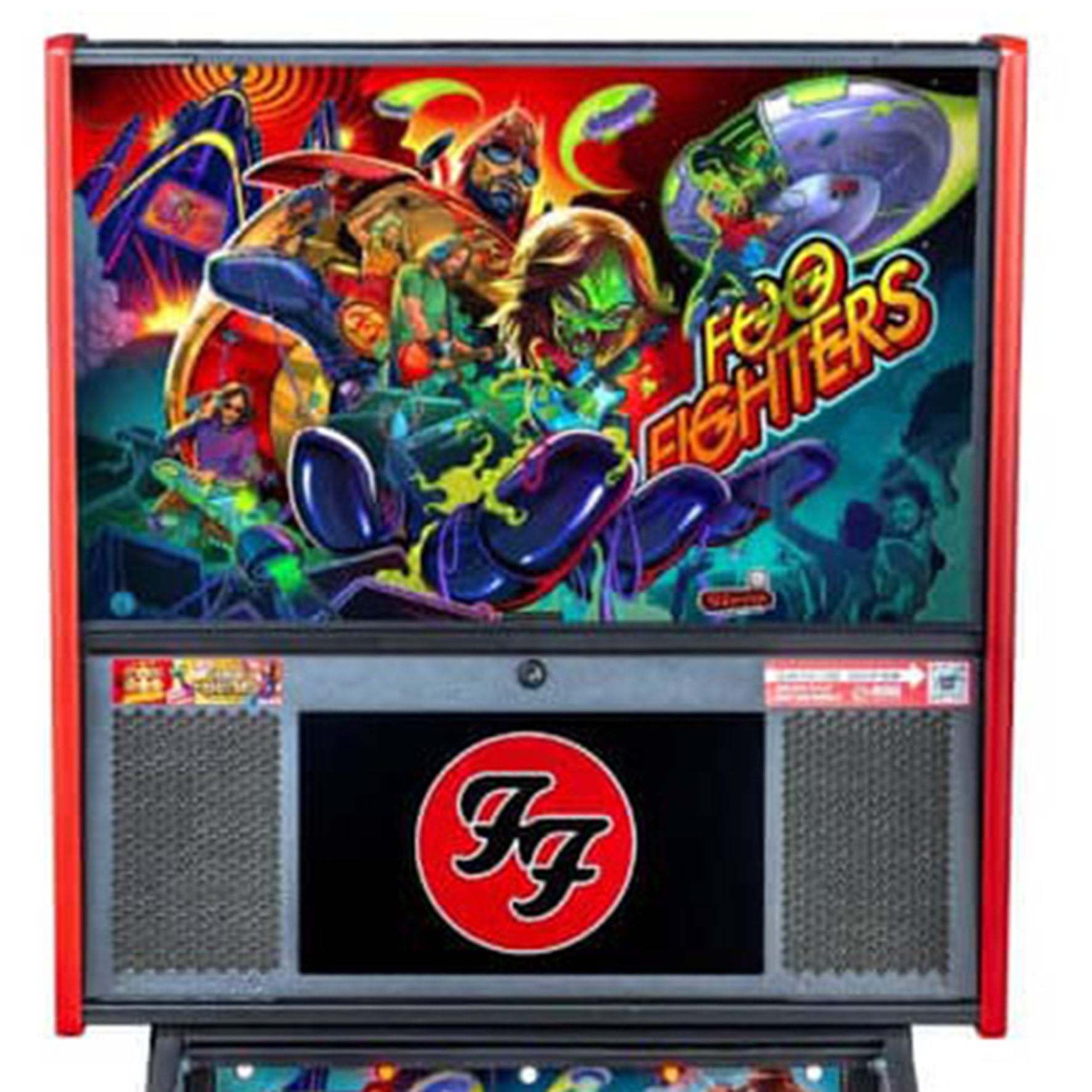 Foo Fighters Premium Pinball Machine by Stern