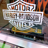 Rock-Ola CD Jukebox Harley Davidson Flames Aluminium