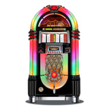 Rock-Ola Bubbler Vinyl 45 Jukebox in Gloss Black with Bluetooth