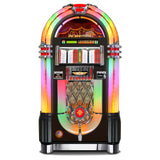 Rock-Ola Bubbler Vinyl 45 Jukebox in Gloss Black with Bluetooth