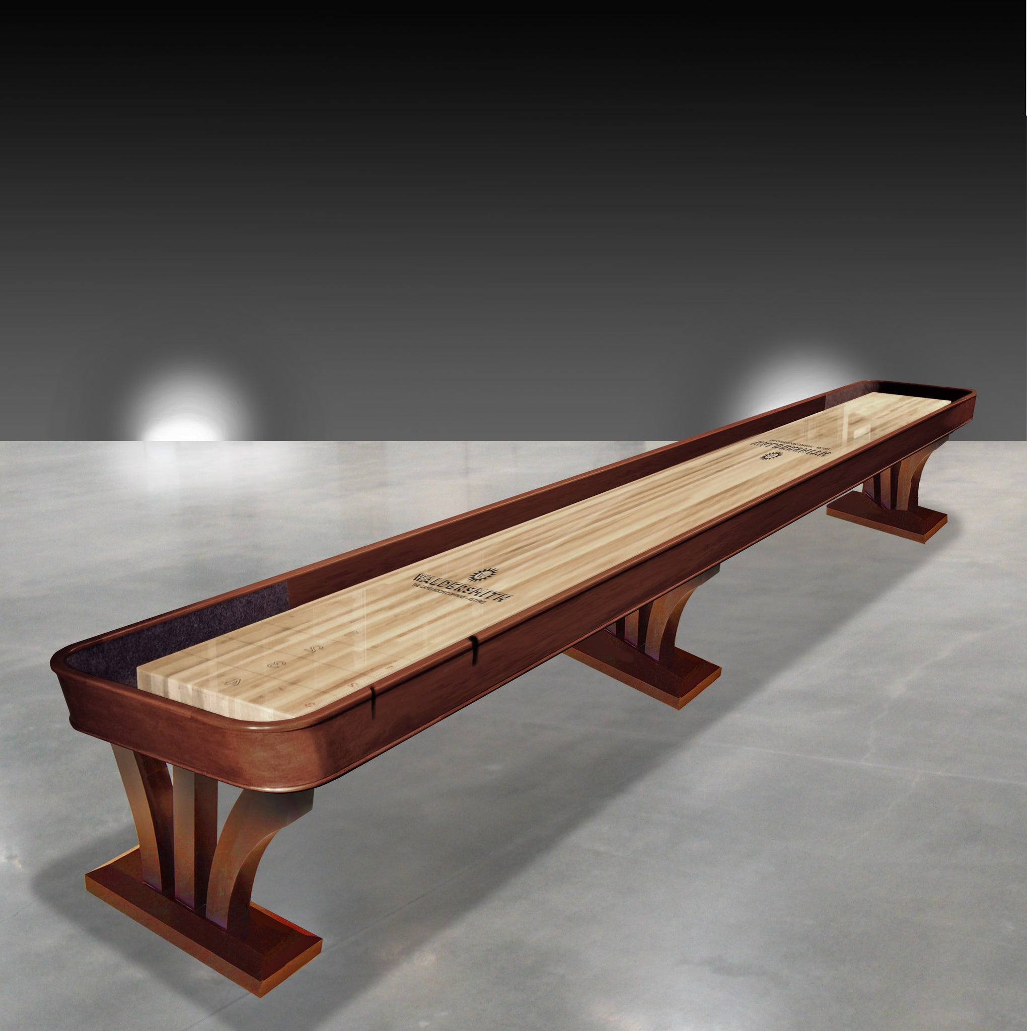 Buckingham Handmade Shuffleboard by Waldersmith