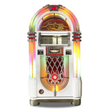 Rock-Ola Bubbler CD Jukebox in Gloss White with Bluetooth