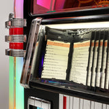 Rock-Ola Bubbler CD Jukebox in Black with Bluetooth