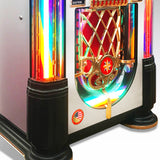 Rock-Ola Bubbler Digital Music Center Jukebox Crystal Edition with Bluetooth