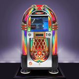 Rock-Ola Bubbler Digital Music Center Jukebox Crystal Edition with Bluetooth