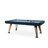 Diagonal American Pool Table in Blue 7ft, 8ft