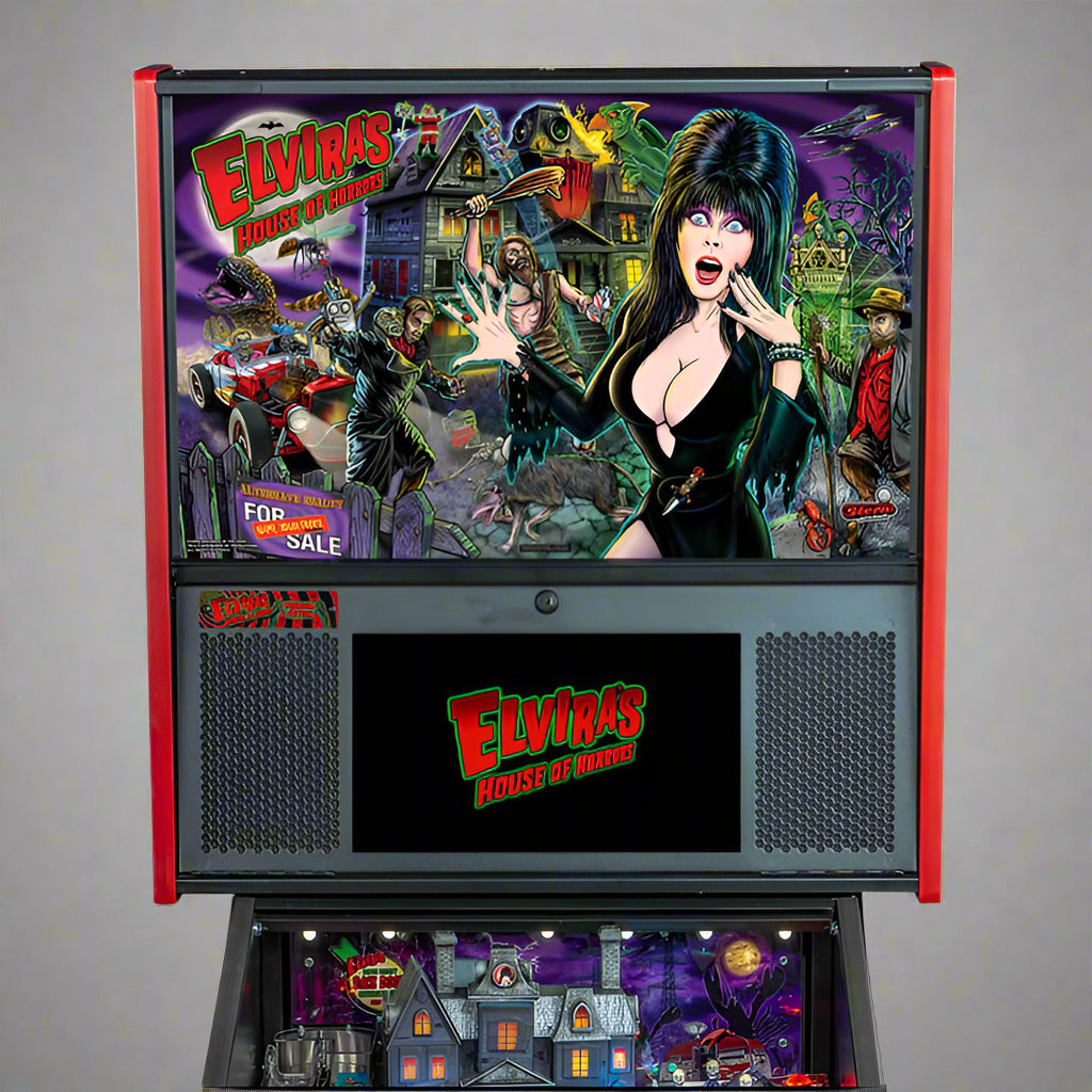 2019 Elvira's House of Horrors Premium Edition Pinball Machine by Stern