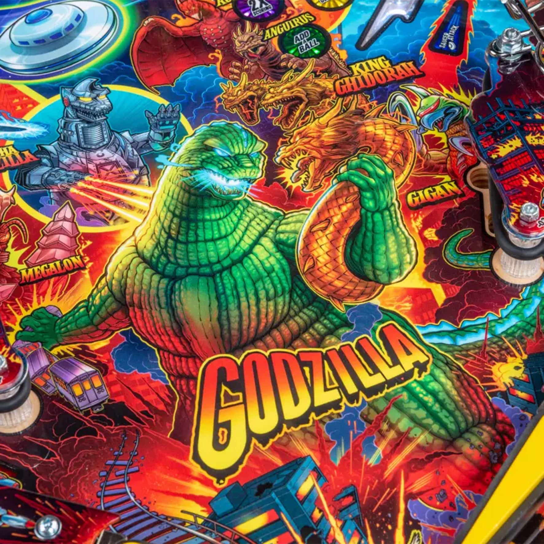 2021 Godzilla Limited Edition Pinball Machine  by Stern