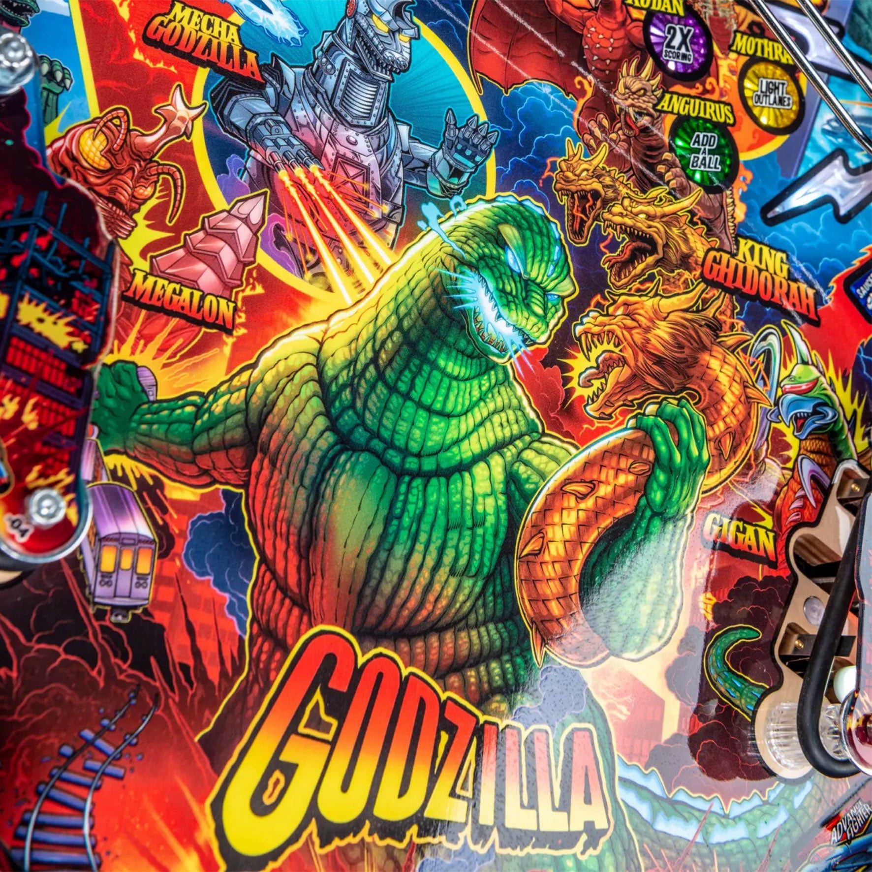 2021 Godzilla Pro Pinball Machine  by Stern