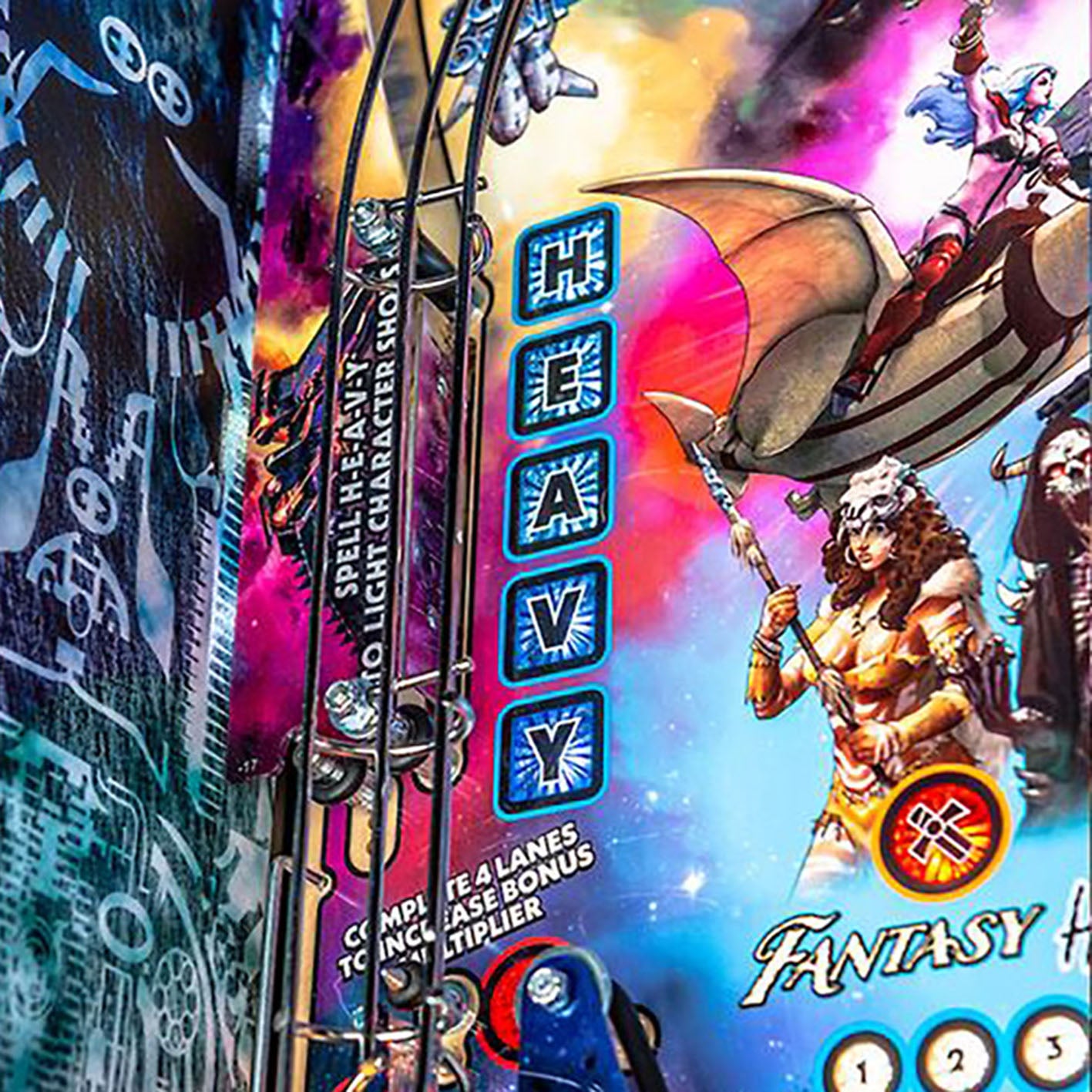 2020 Heavy Metal Limited Edition Pinball Machine by Stern