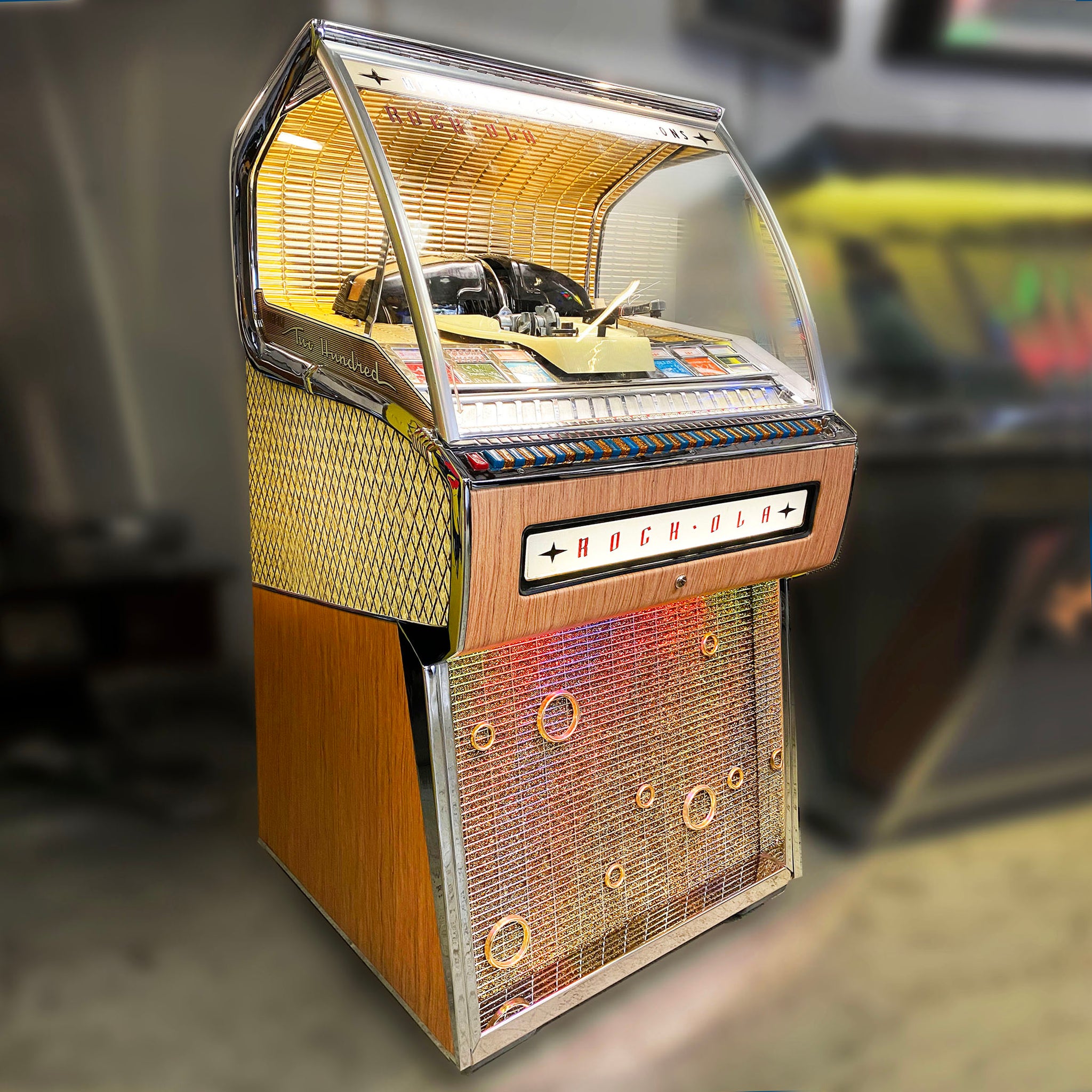 Original 1957 Rock-Ola 1455 Jukebox