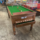 Jelkes Bar Billiards Table Oak