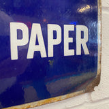 News of the World Vintage metal Wall Sign