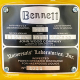 Bennett 766 Shell Vintage Gas Pump