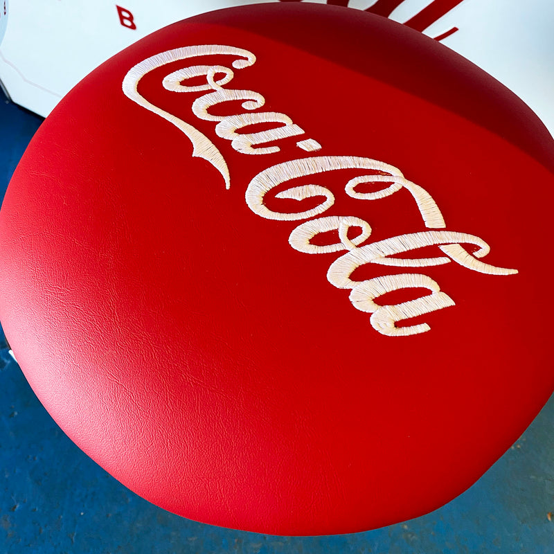 Coca-Cola 1950年代スタイル スツール Original 1950s Coca Cola Stool | The Games Room Company