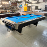 Proline 8ft American Pool Table Black Deluxe