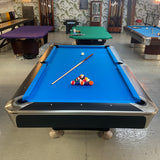 Proline 8ft American Pool Table Black Deluxe