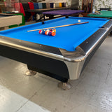 Proline 8ft American Pool Table Black Deluxe