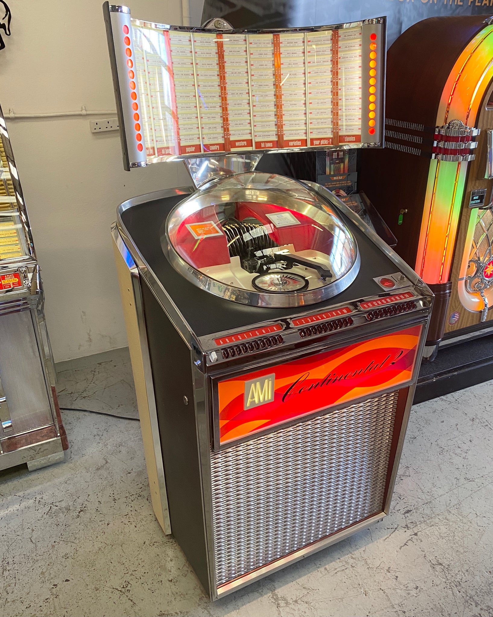 1962 AMI II Continental 200 Vinyl Jukebox