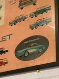 Rare 1957 Chevrolet original display advertisement
