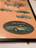 Rare 1957 Chevrolet original display advertisement