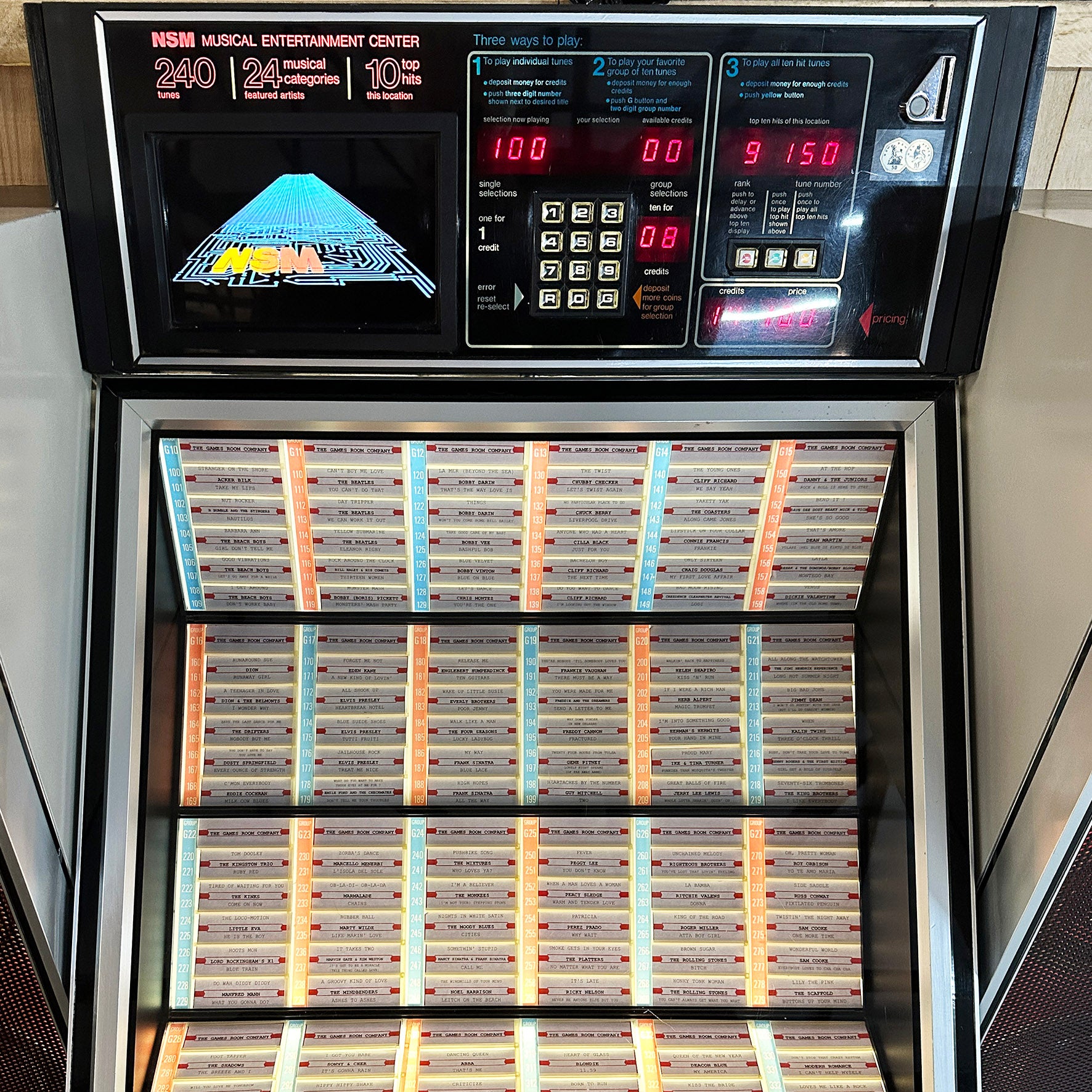 NSM 240i Refurbished Vinyl Jukebox