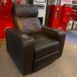 Refurbished Brown Leather Cinema Seat