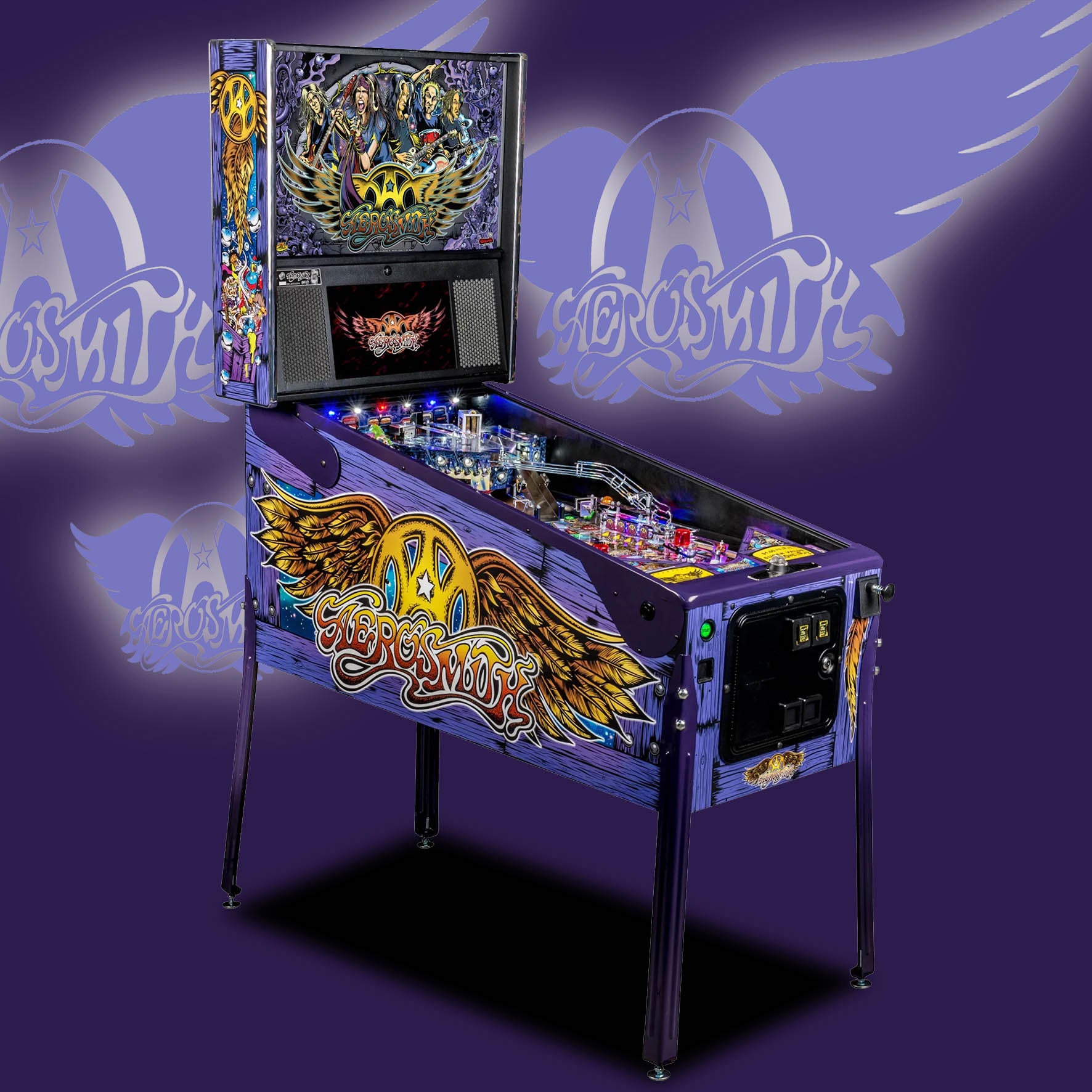 Aerosmith Limited Edition Pinball Machine