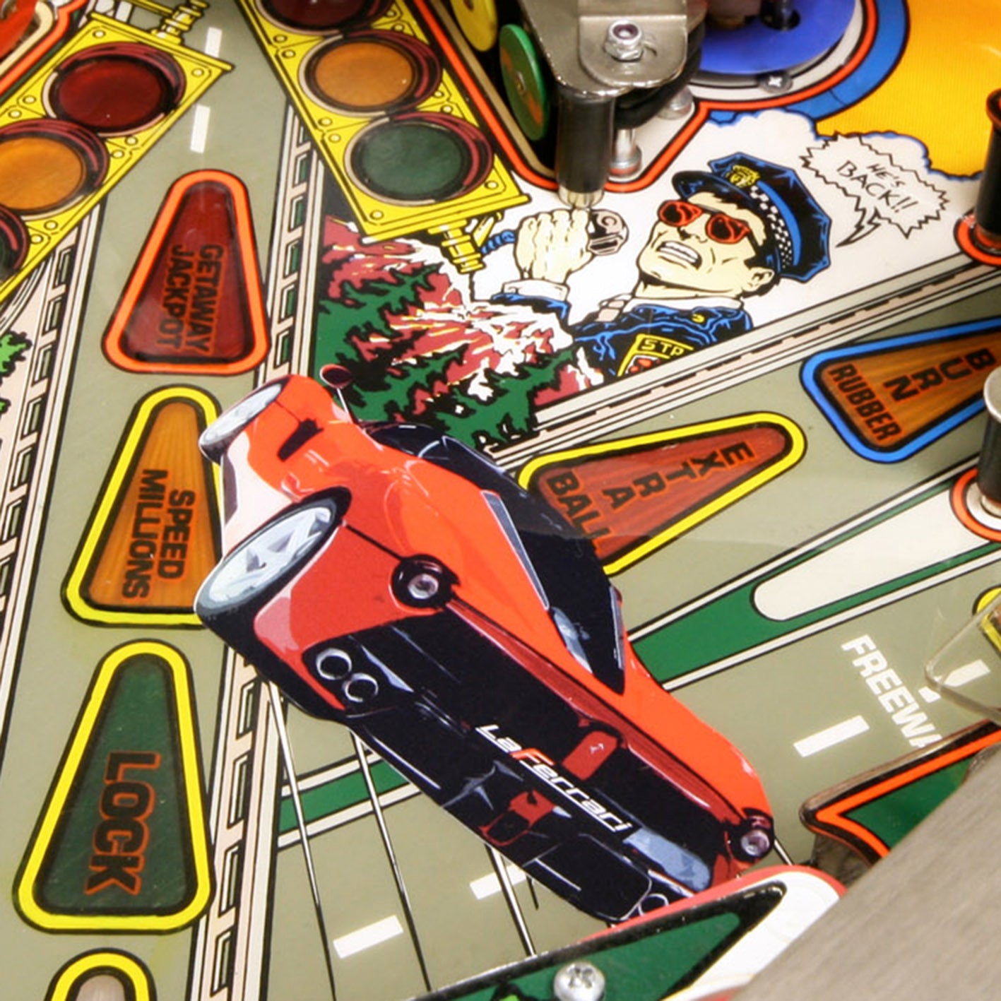 1992 Bespoke La Ferrari Pinball Machine by Williams