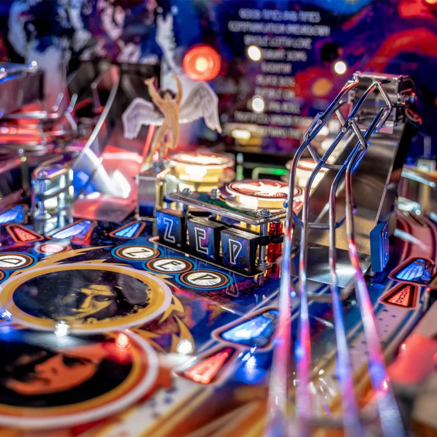 2020 Led Zeppelin Premium Pinball Machine by Stern