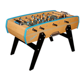 Sulpie Evolution Foosball Table with Light Blue Trim