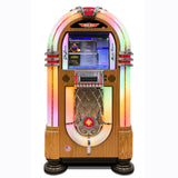 Rock-Ola Digital Music Center Jukebox in Light Oak with Bluetooth